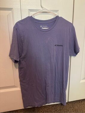 Columbia Lavender Short Sleeve Crew Tee